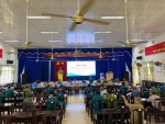 Hội đồng Nghĩa Vụ quân sự phường Phú Lợi Tổ chức tổ chức xét duyệt chính trị - chính sách nguồn NVQS cấp phường năm 2024