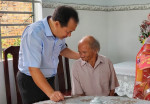 Đồng chí Bí thư Thành ủy Nguyễn Văn Đông thăm hỏi nghĩa tình gia đình chính sách trên địa bàn nhân kỷ niệm Ngày Thương binh liệt sĩ 27/7
