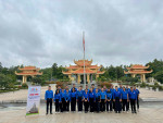ĐOÀN PHƯỜNG CỤM 1 THÀNH ĐOÀN THỦ DẦU MỘT - TỔ CHỨC HÀNH TRÌNH VỀ ĐỊA CHỈ ĐỎ, THĂM MẸ VIỆT NAM ANH HÙNG