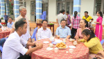 Cà phê sáng- Trao đổi với nhân dân tại khu phố 3 Phú Mỹ