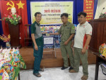 Nhân dân khu phố 9 phường Phú Lợi ủng hộ đồng bào miền Bắc khắc phục thiên tai tại buổi cà phê sáng- Trao đổi với nhân dân