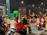 Công an thành phố Thủ Dầu Một tăng cường công tác tuần tra xử lý về nồng độ cồn, ma túy