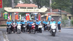 Hội Liên hiệp phụ nữ thành phố tổ chức ra quân tuyên truyền lưu động và Hội nghị tuyên truyền Luật An toàn giao thông năm 2024