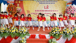 Trường Mẫu giáo Hoa Anh Đào đón bằng công nhận Trường đạt chuẩn Quốc gia mức độ 1 và kiểm định chất lượng giáo dục cấp độ 2