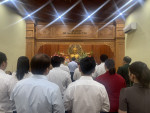 Lãnh đạo thành phố Thủ Dầu Một dâng hương tưởng nhớ Chủ tịch Hồ Chí Minh