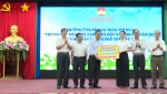 Chương trình ra mắt “Đội thiện nguyện Đất Thủ” và hưởng ứng phong trào thi đua “Chung tay xóa nhà tạm, nhà dột năm 2025”