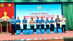 Thành phố Thủ Dầu Một tổ chức lễ phát động Tháng công nhân và Tháng hành động về an toàn vệ sinh lao động năm 2025