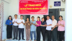 Lễ trao nhà nhà đại đoàn kết trên địa bàn phường Tương Bình Hiệp
