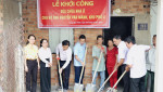 Lễ Khởi công sửa chữa nhà cho hộ gia đình khó khăn trên địa bàn phường Tương Bình Hiệp