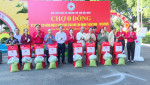 Hội chữ thập đỏ Thành phố Thủ Dầu Một tổ chức phiên chợ 0 đồng