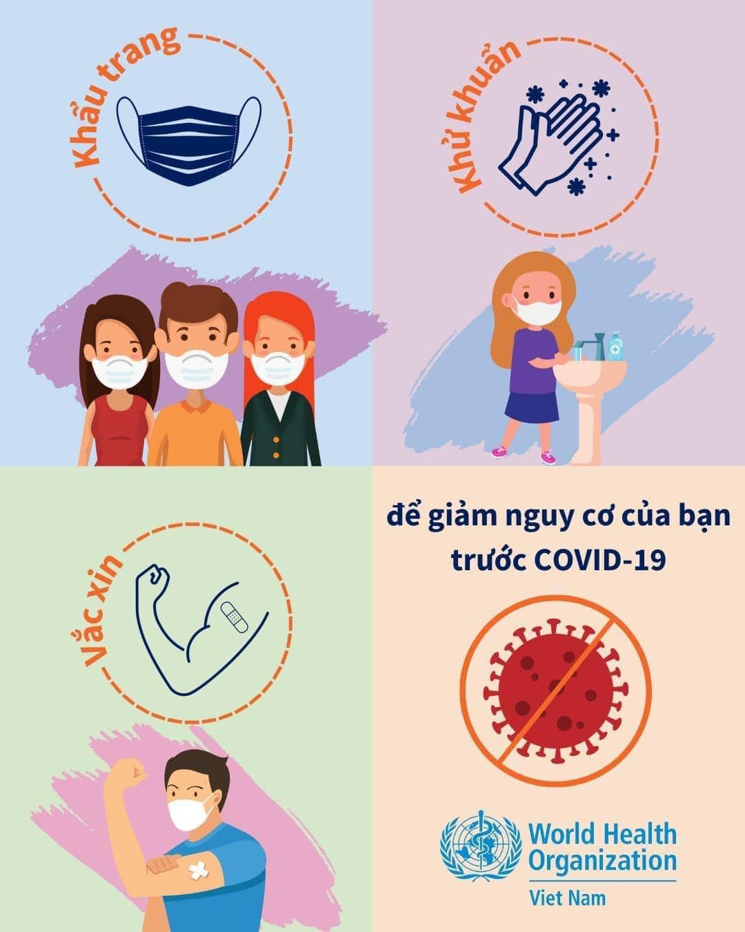Bộ Y tế khuyến cáo phòng chống dịch COVID-19