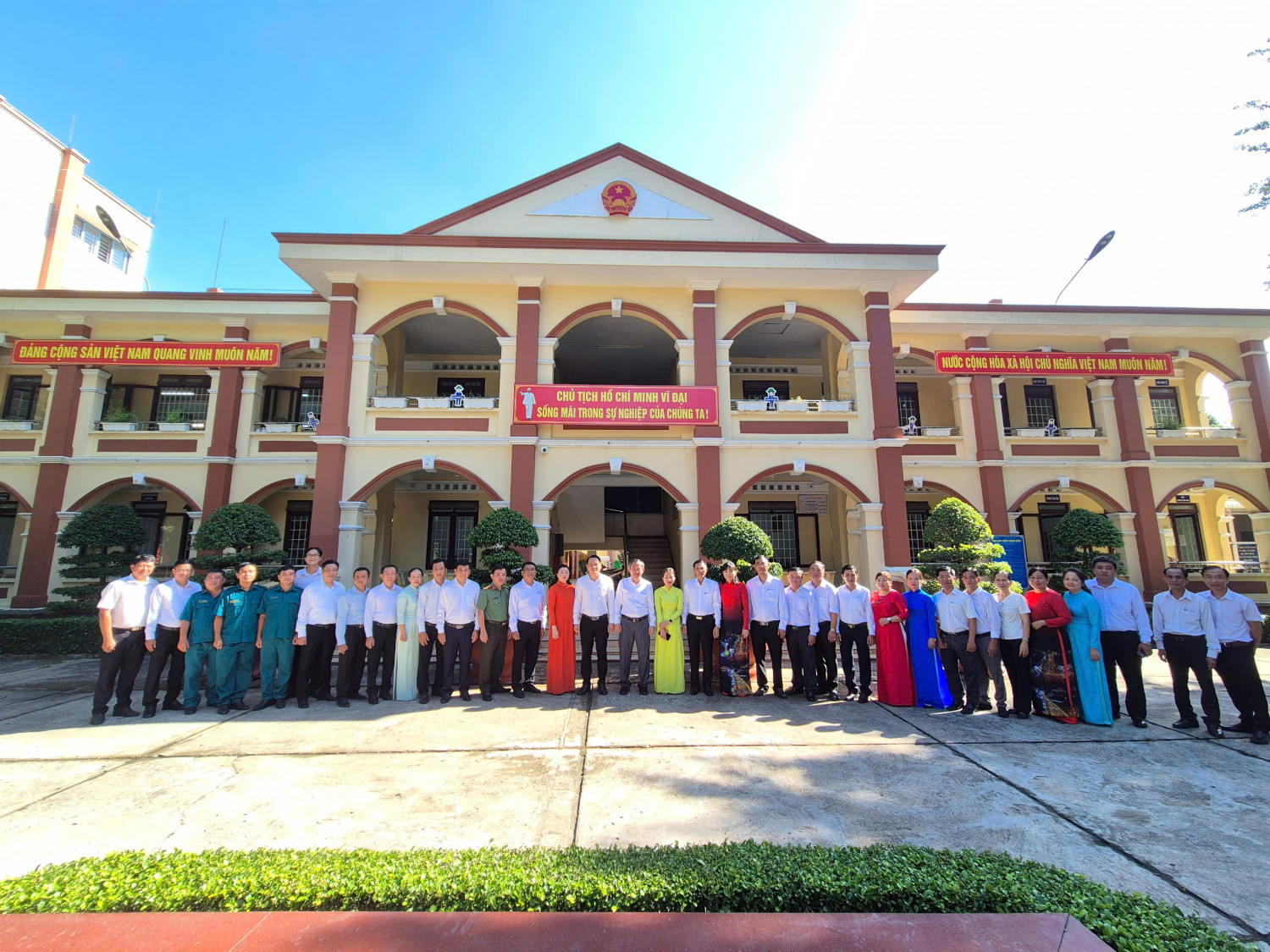 Phường Phú An vận hành thử nghiệm hệ thống chính trị