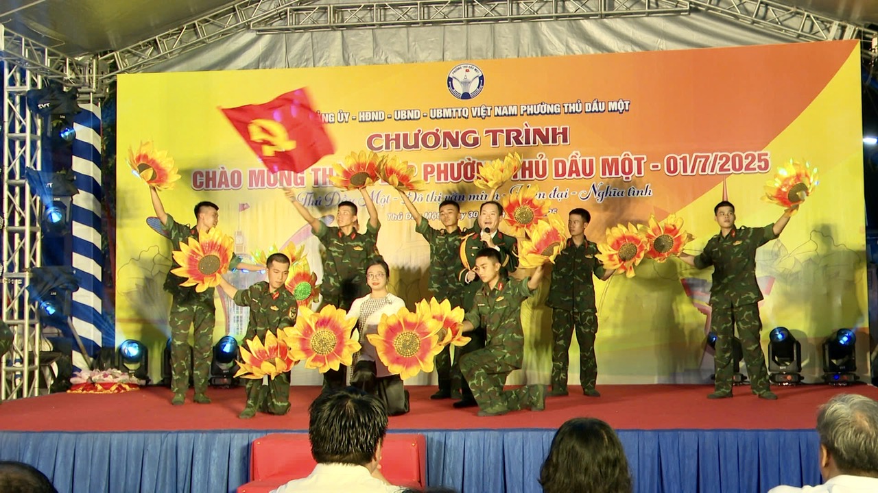 Đặc sắc chương trình nghệ thuật chào mừng thành lập phường Thủ Dầu Một