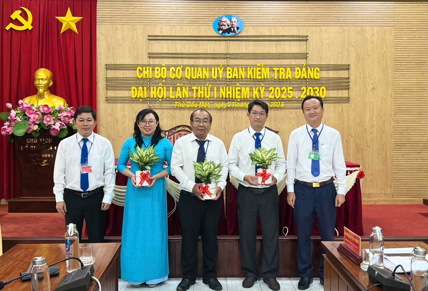 Đại hội Chi bộ Cơ quan Ủy ban Kiểm tra Đảng ủy phường Thủ Dầu Một lần thứ I, nhiệm kỳ 2025 - 2030