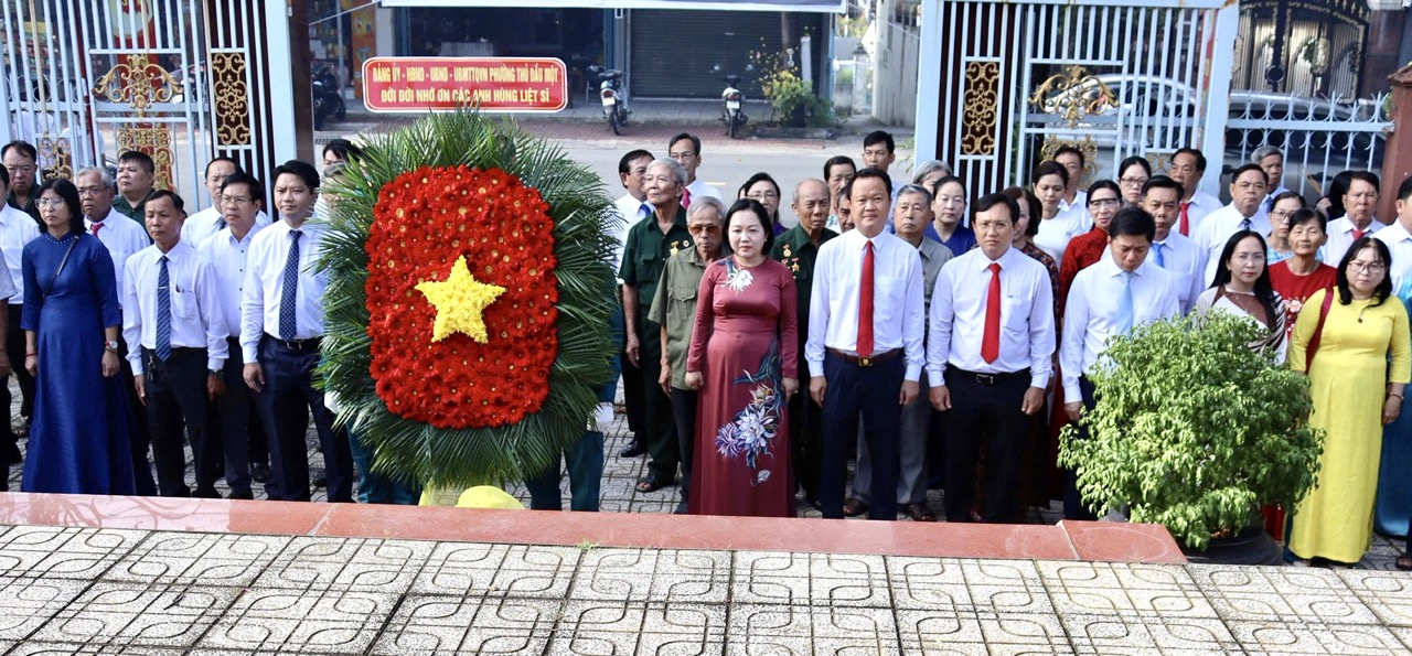 Phường Thủ Dầu Một- Tri ân sâu sắc, lan tỏa nghĩa tình